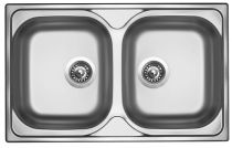 Sinks CLASSIC 800 DUO V 0,6mm matný